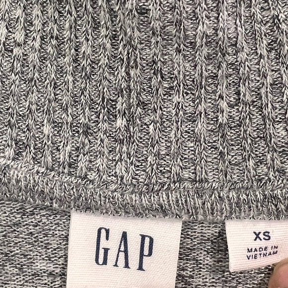 GAP Softspun Long Cardigan in Light Grey Marled Size XS - Picture 4 of 9